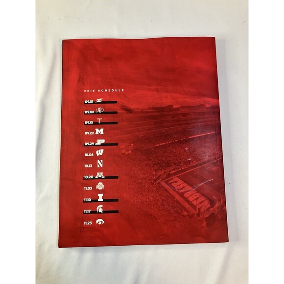 2018 Nebraska Cornhuskers Football Media Guide Magazine Book - Picture 3 of 4